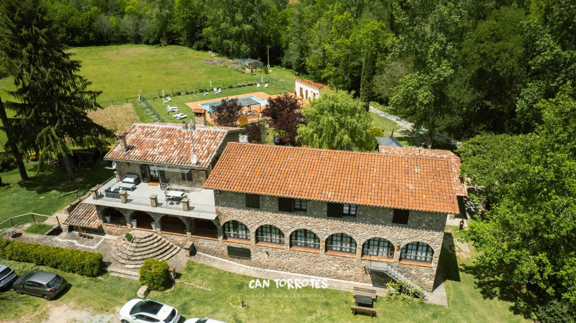 Can Torrotes La Vall de Bianya Kültér fotó